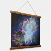 Regenboog Krabnevel Hangend Wandkleed (Gebogen)