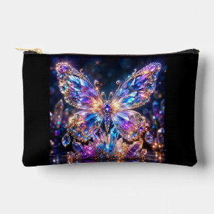 Regenboog Kristal Vlinder Kleurrijke Schittering Etui
