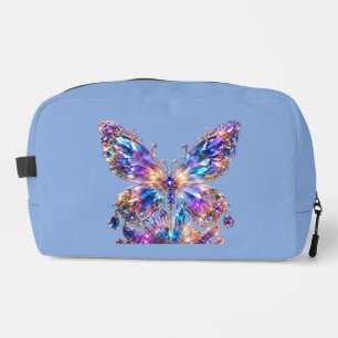 Regenboog Kristal Vlinder Kleurrijke Schittering Toilettasje