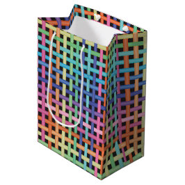 Regenboog Kruis Patroon Medium Cadeauzakje