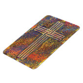 REGENBOOG KRUISmagneet Magneet (Linkerzijde)