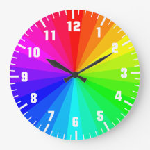 Regenboog kunst wiel