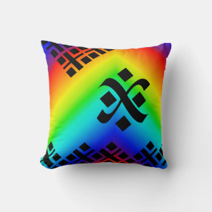 Regenboog Kussen