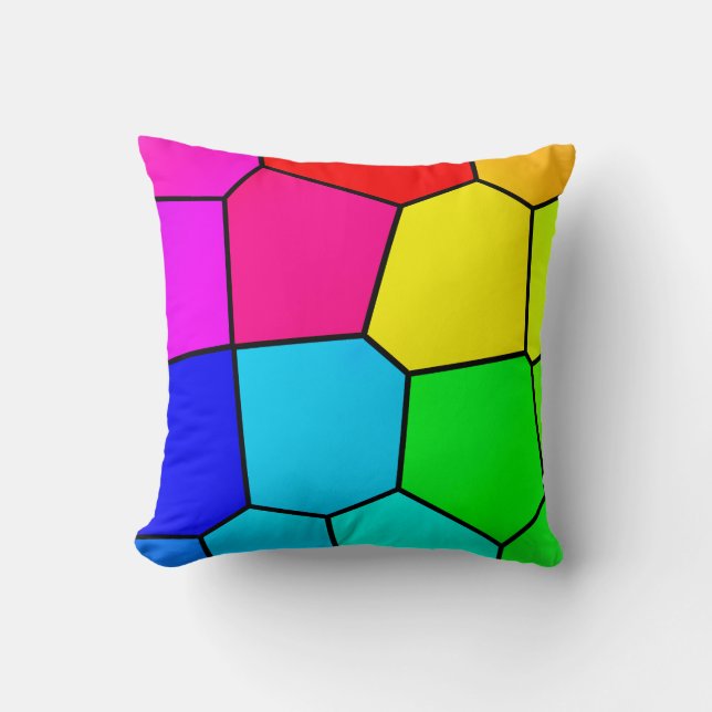 Regenboog Kussen (Voorkant)