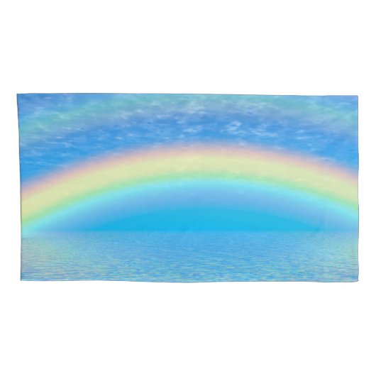 Regenboog Kussensloop (Achterkant-Rechts)