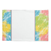 Regenboog Kussensloop (Achterkant-Links)