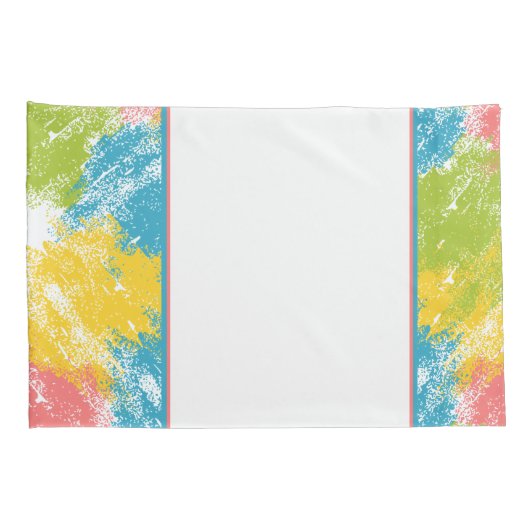 Regenboog Kussensloop (Achterkant-Rechts)