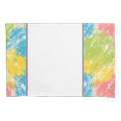 Regenboog Kussensloop (Voorkant-Links)