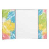 Regenboog Kussensloop (Voorkant-Rechts)