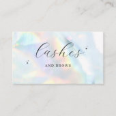 Regenboog Lash & Brow Visitekaartje | Ed (Voorkant)