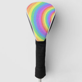 Regenboog LBGTQ Golf Hoofddeksel Patroon Ontwerp Golfheadcover