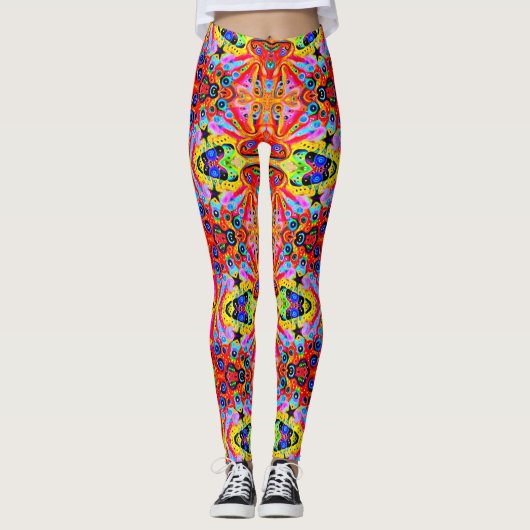 Regenboog Leggings (Voorkant)