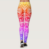 Regenboog Leggings (Achterkant)