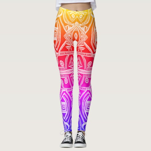 Regenboog Leggings (Voorkant)