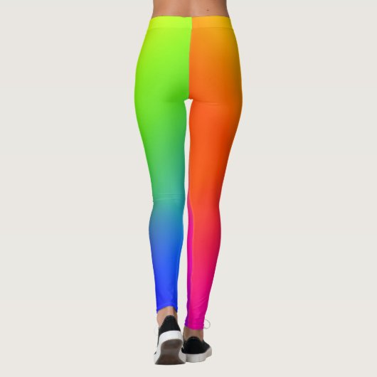 Regenboog Leggings (Achterkant)