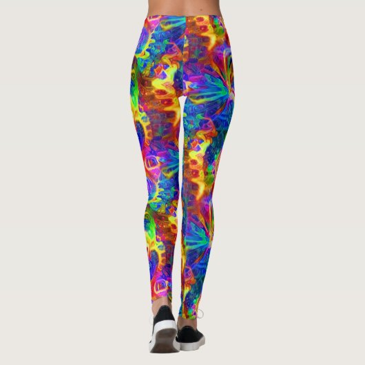 Regenboog Leggings (Achterkant)