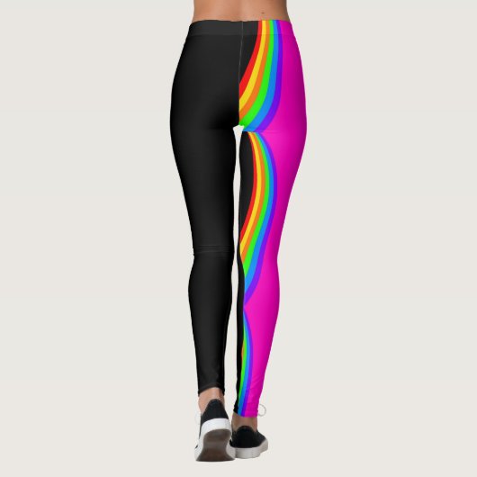 Regenboog Leggings (Achterkant)