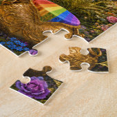 regenboog legpuzzel (Zijkant)