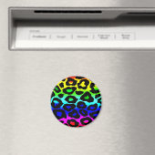 regenboog_leopard_drukveranderd magneet (Insitu (Vaatwasser))