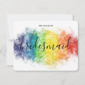 regenboog lesbische homo lgbt kaart (Voorkant)