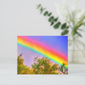 REGENBOOG LG BRIEFKAART (Staand voorkant)