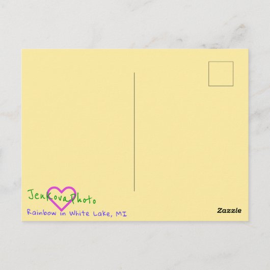REGENBOOG LG BRIEFKAART (Achterkant)