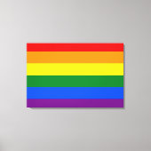 Regenboog (LGBT) Canvas Afdruk (Voorkant)