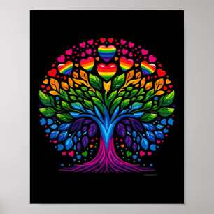 Regenboog Lgbt Cool Gay Pride Vlag Ally Poster
