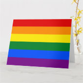 Regenboog (LGBT) Kaart (Gele Bloem)