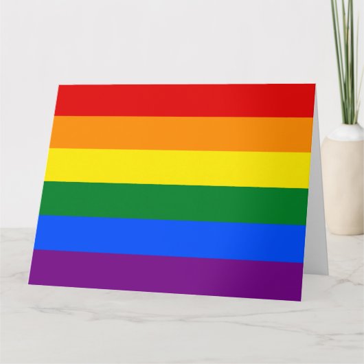 Regenboog (LGBT) Kaart (Voorkant)