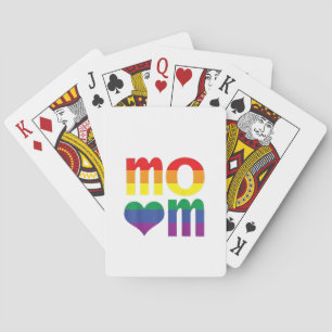 Regenboog LGBT Pride Maand Moederdag LGBT Pokerkaarten