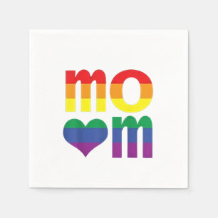 Regenboog LGBT Pride Maand Moederdag LGBT Servet