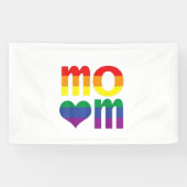 Regenboog LGBT Pride Maand Moederdag LGBT Spandoek (Horizontaal)