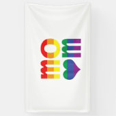 Regenboog LGBT Pride Maand Moederdag LGBT Spandoek (Verticaal)