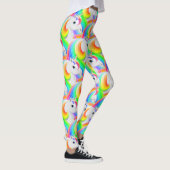 Regenboog LGBT Prinses Eenhoorn Leggings (Rechts)