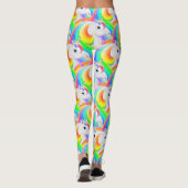 Regenboog LGBT Prinses Eenhoorn Leggings (Achterkant)