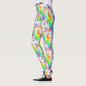 Regenboog LGBT Prinses Eenhoorn Leggings (Links)