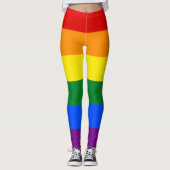 Regenboog (LGBT) vlag Leggings (Voorkant)