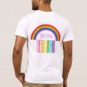 Regenboog LGBTQ voegt Jaar of de Prioriteit van Ne T-shirt