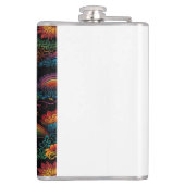 Regenboog LGBYQ Ontwerp Heupfles (Achterkant)