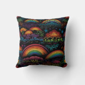 Regenboog LGBYQ Ontwerp Kussen (Achterkant)