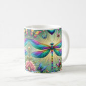 Regenboog Libel Koffiemok (Voorkant rechts)