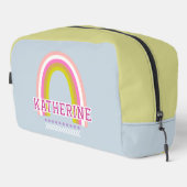 Regenboog Lichtblauw Toilettasje (Rechterhoek)