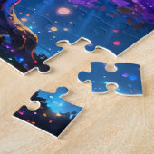 Regenboog Lichtboom Puzzel (Zijkant)