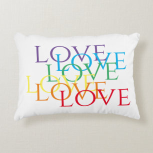 REGENBOOG LIEFDE Accent Kussen