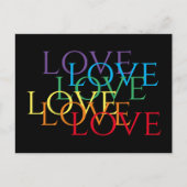 REGENBOOG LIEFDE BRIEFKAART II (Voorkant)