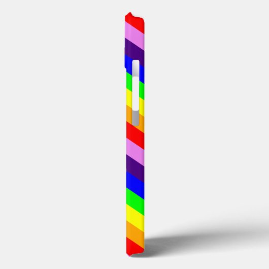 Regenboog Liefde Hart Klassieke Pride Dynamische S Case-Mate iPhone Case (Achterkant / Links)
