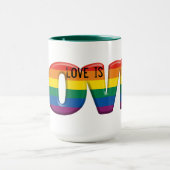 regenboog liefde mok (Midden)