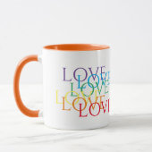 REGENBOOG LIEFDE Oranje Combo Mok (Links)