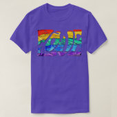 Regenboog Liefde T-shirt (Design voorkant)